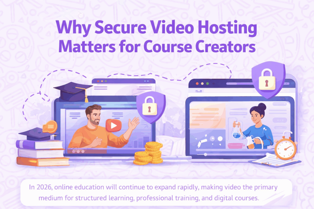 Why Secure Video Hosting Matters for Course Creators